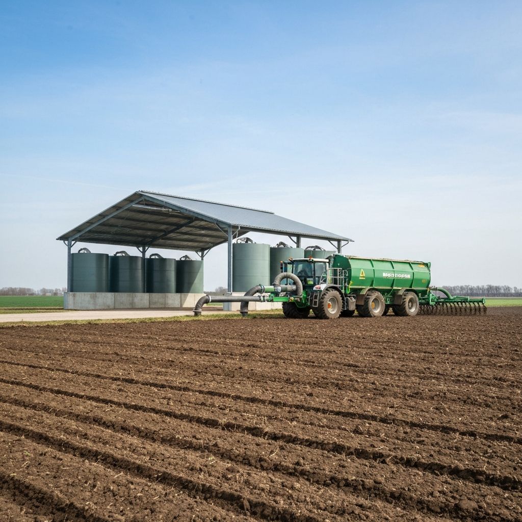 Аэрация навоза (Smart Slurry)